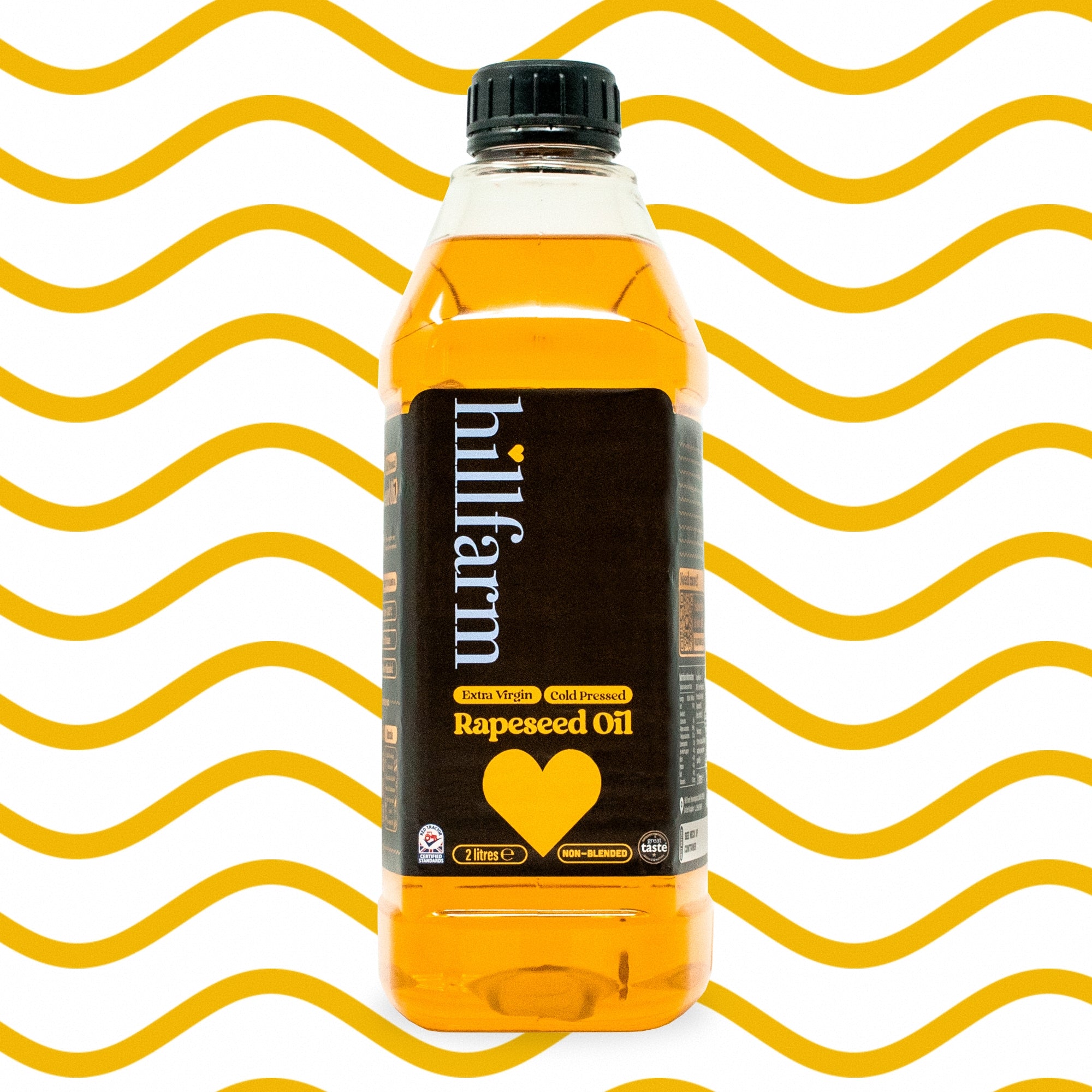 Pure • Extra Virgin Cold Pressed Rapeseed Oil