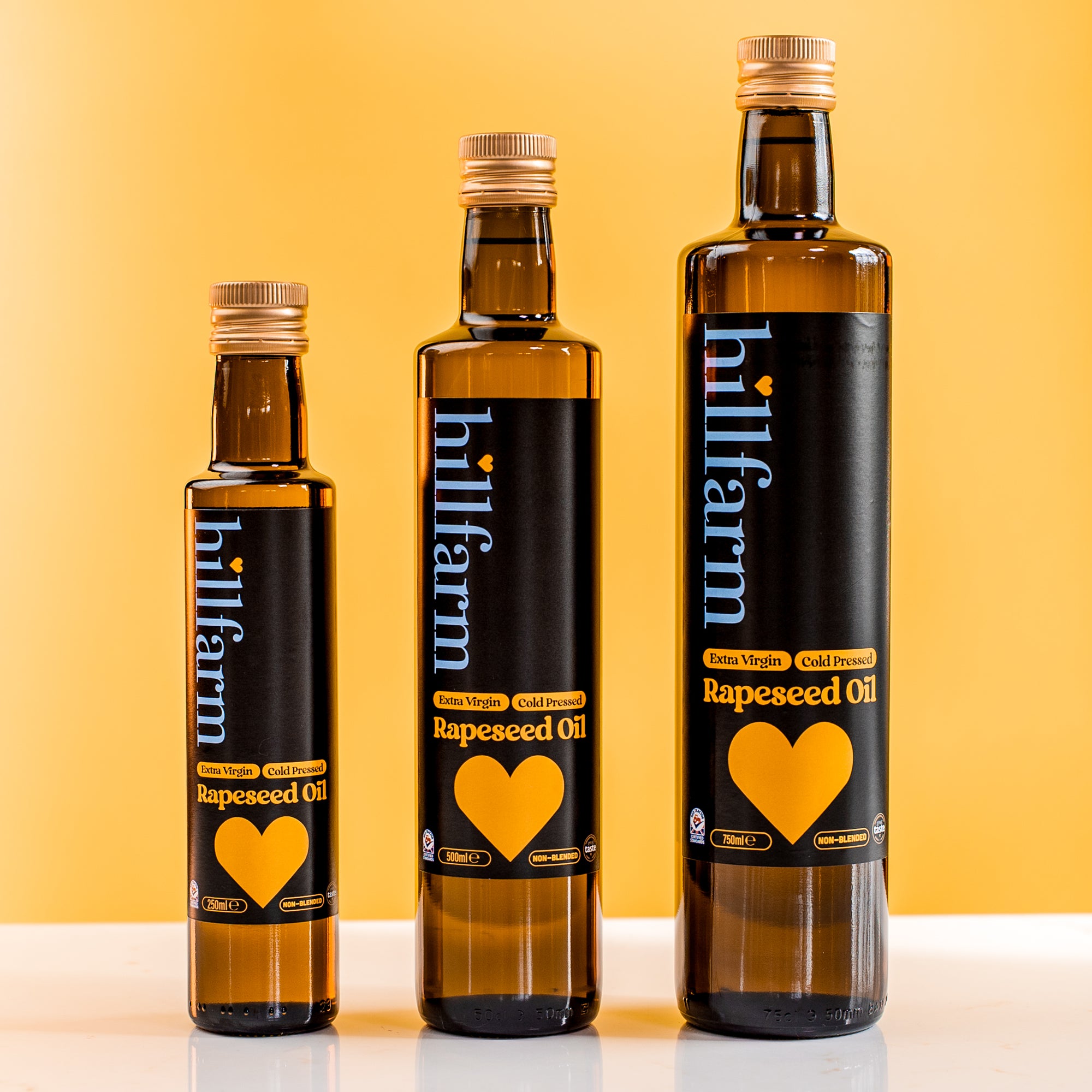 Pure • Extra Virgin Cold Pressed Rapeseed Oil