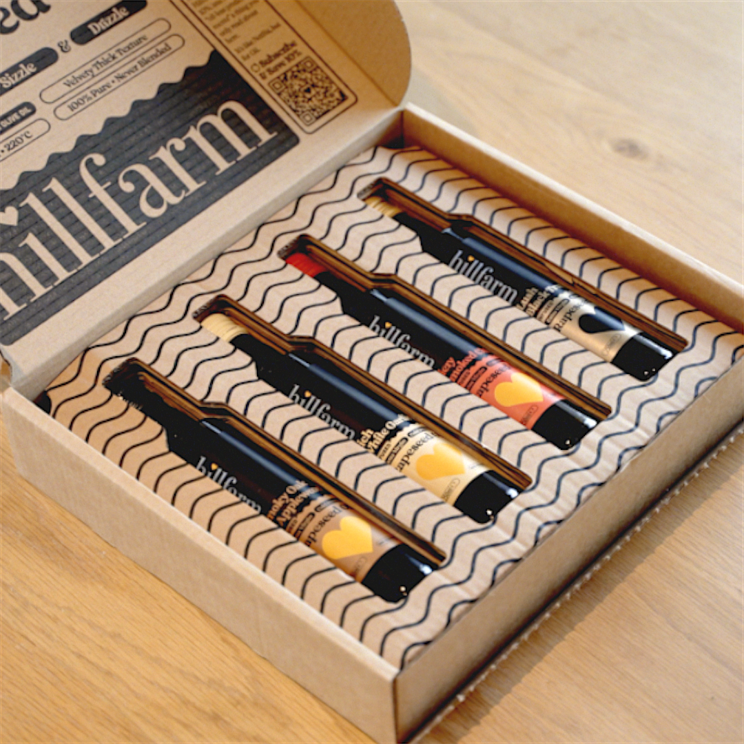 A video of someone beautiful opening up the infused oils complete collection from Hillfarm Oils. It looks stunning  